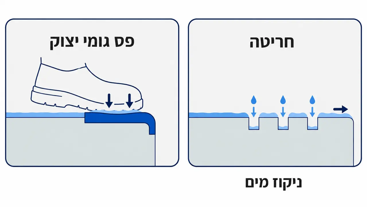 פס גומי יצוק וחריטה: שתי אפשרויות שממעטים לשקול