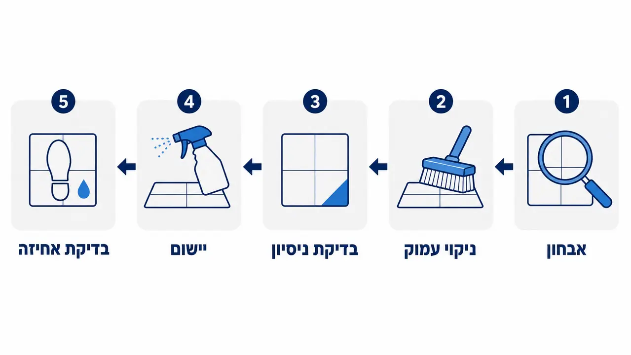 איך נראה תהליך עבודה נכון, שלב אחרי שלב?