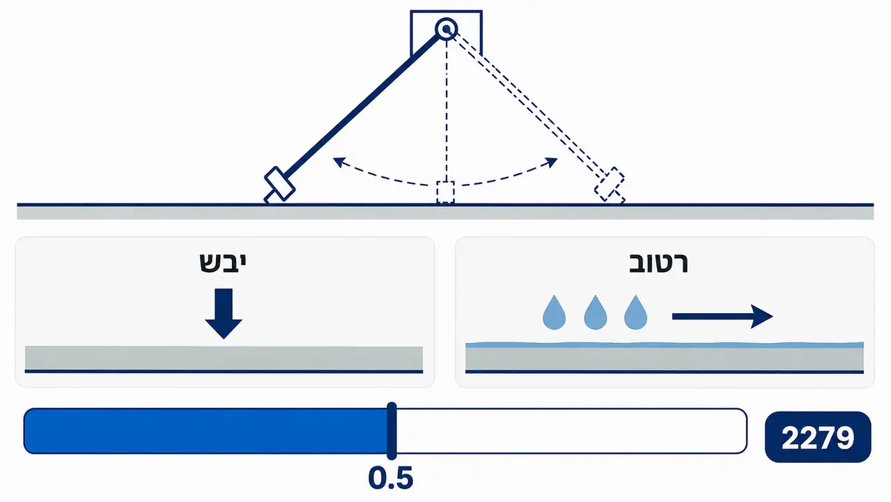 מה התקן דורש, ומה נמדד בשטח בפועל