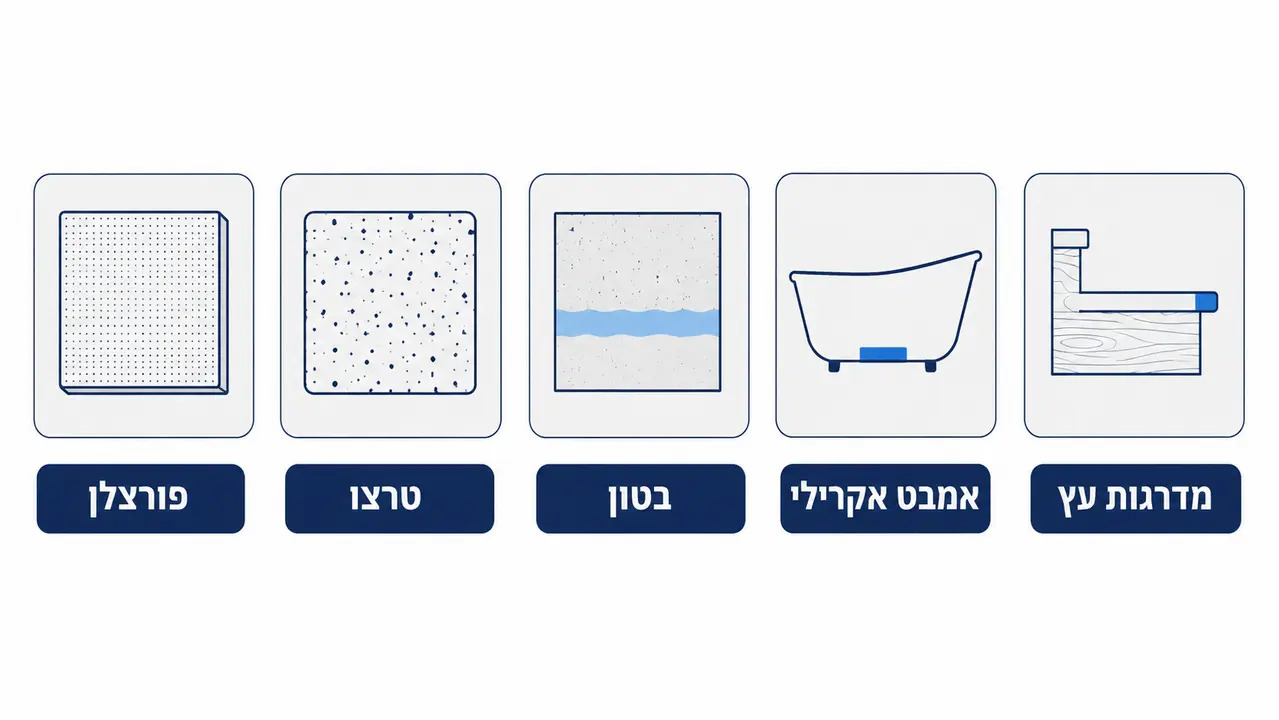 איזה פתרון מתאים לאיזה מצע?